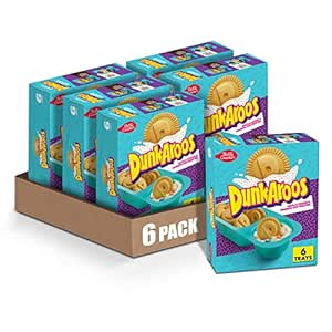 Amazon.com: Dunkaroos Vanilla Cookies and Rainbow Chip Frosting, 1 oz, 6 ct (Pack of 6) : Grocery &amp; Gourmet Food