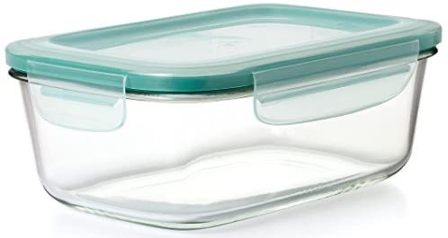 Amazon.com: OXO 11174000 Glass Rectangle Food Storage Container, 8 Cup, Clear: Kitchen & Dining食物存放盒