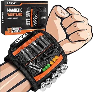 Lenski Father’s Day Gifts for Men, Magnetic Wristband 