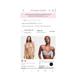 Victoria s Secret低至四折