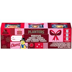 Holiday Edition Nut Trio Pack (3 ct Canisters)