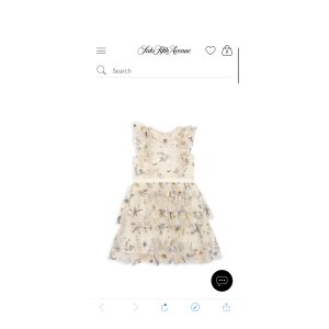 $145 Shop Self-Portrait Little Girl s & Girl s Star Mesh Frill Dress | Saks Fifth Avenue