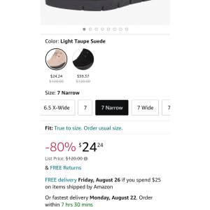 $24.24 Clarks Women s 靴子