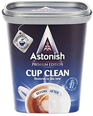 Amazon.com: Astonish Premium Edition Cup Clean Tea/Coffee Stain Remover 350gm: Health & Personal Care 杯子清洗剂
