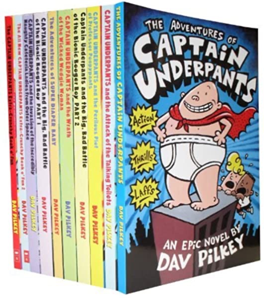 The New Captain Underpants Collection 儿童书本特价