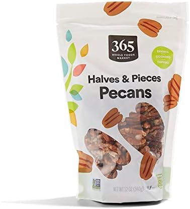 Amazon.com : 365 by Whole Foods Market, Pecan Halves, 12 Ounce : Grocery &amp; Gourmet Food