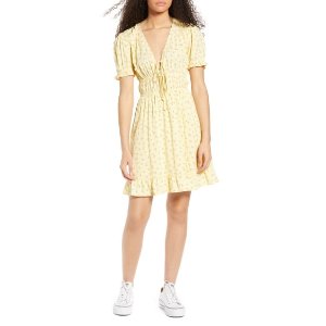 $27 One Clothing v领迷你连衣裙