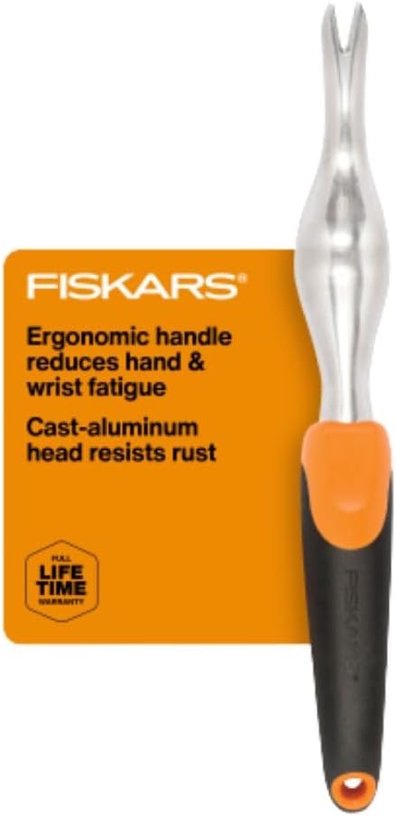 Amazon.com: Fiskars Ergo Weeder - Heavy Duty Gardening Hand Tool with Hang Hole - Lawn and Yard Tools - Black/Orange : Everything Else