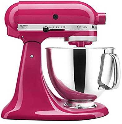 KSM150PSCB Artisan Series 5-Qt. Stand Mixer with Pouring Shield - Cranberry