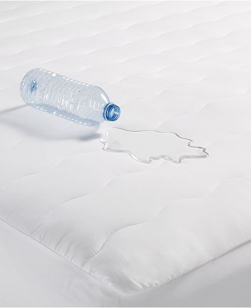 Martha Stewart Collection防水床垫保护罩 Waterproof Twin Mattress Pad, Created for Macy's & Reviews - Mattress Pads & Toppers - Bed & Bath - Macy's