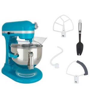 $299.98 KitchenAid Pro 600 6qt专业厨师机6-qt Bowl Lift Stand Mixer w/ Flex Edge Beater - Page 1 — QVC.com