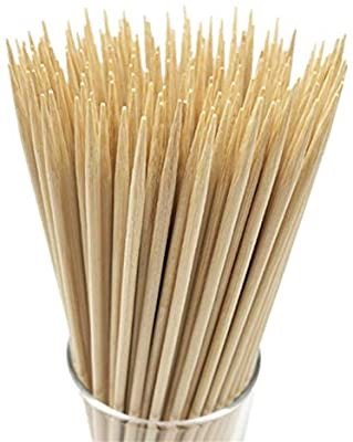 HOPELF 6" Natural Bamboo Skewers for BBQ