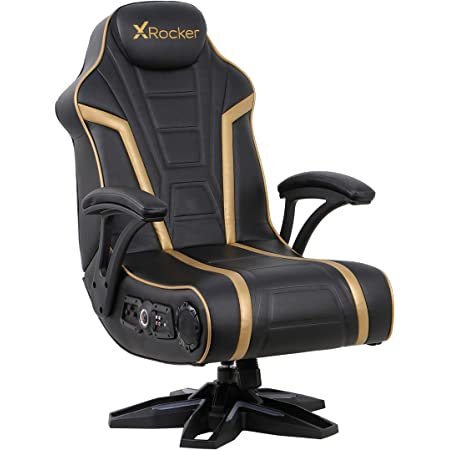 X Rocker 沉浸式游戏体验电竞椅, 带震动及无线音箱