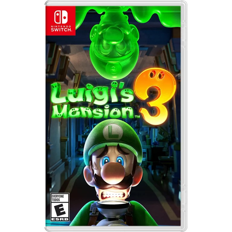 Luigi's Mansion 3, Nintendo Switch, [Physical Edition], 109482 - Walmart.com 实体版