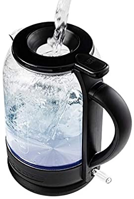 Ovente Electric Hot Water Glass Kettle 1.5 Liter Heat-热水壶