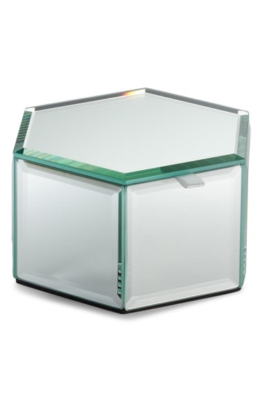 Nordstrom Small Mirrored Hexagonal Jewelry Box | Nordstrom镜面首饰收纳盒