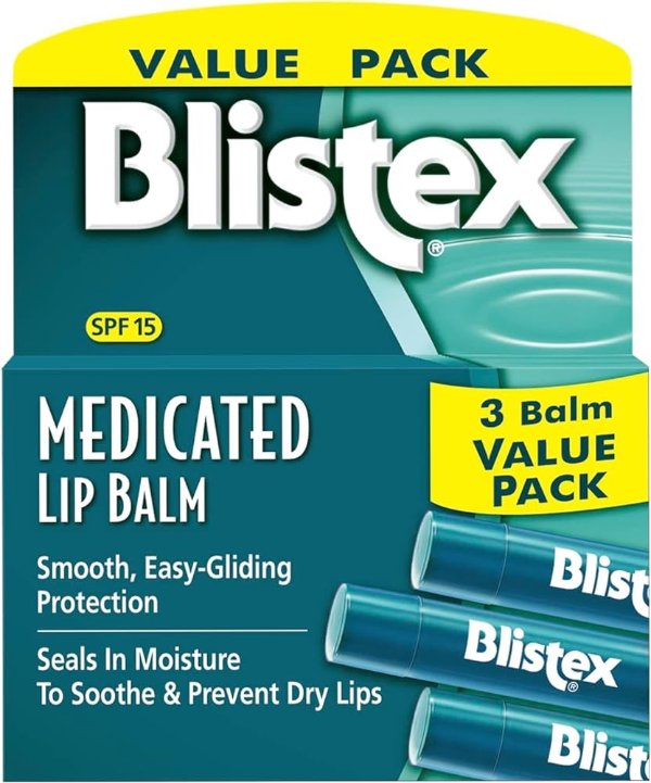Blistex 医用润唇膏 3支装