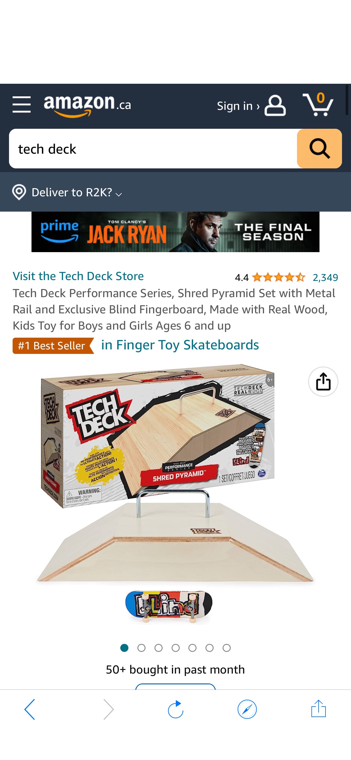 Tech Deck Performance Series, Shred Pyramid Set with Metal Rail and Exclusive Blind Fingerboard, Made with Real Wood, Kids Toy for Boys and Girls Ages 6 and up : Amazon.ca: Toys & Games