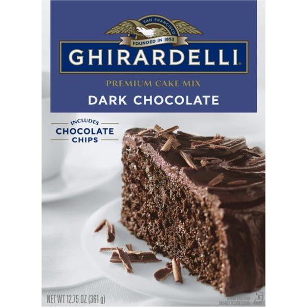 Dark Chocolate Cake Mix, 12.75 ounces