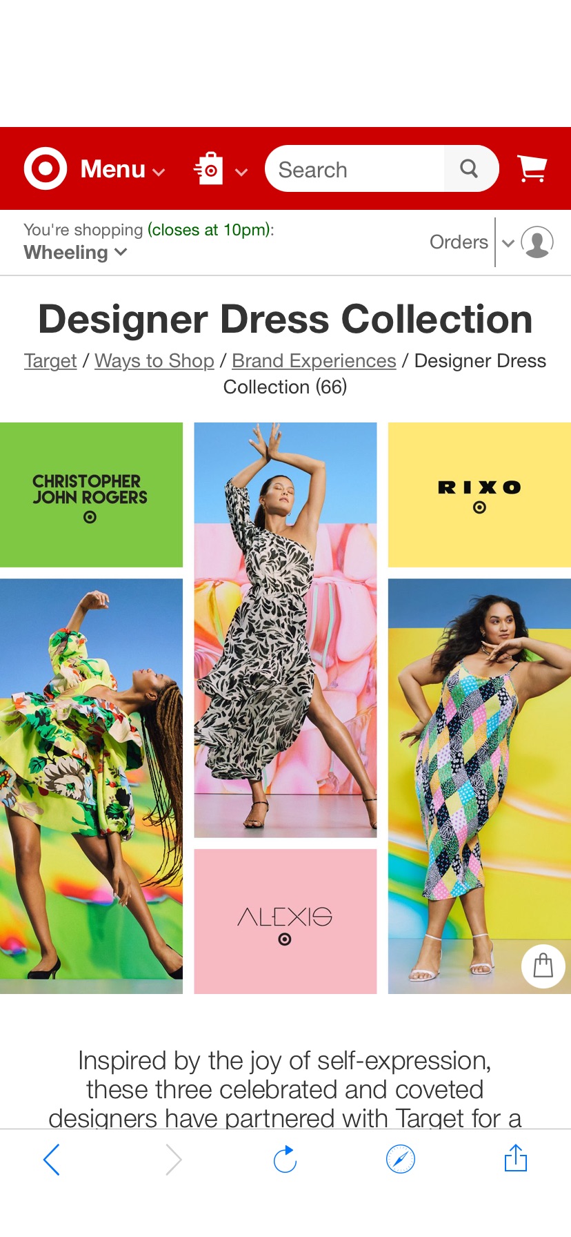 Target联名知名设计师美裙