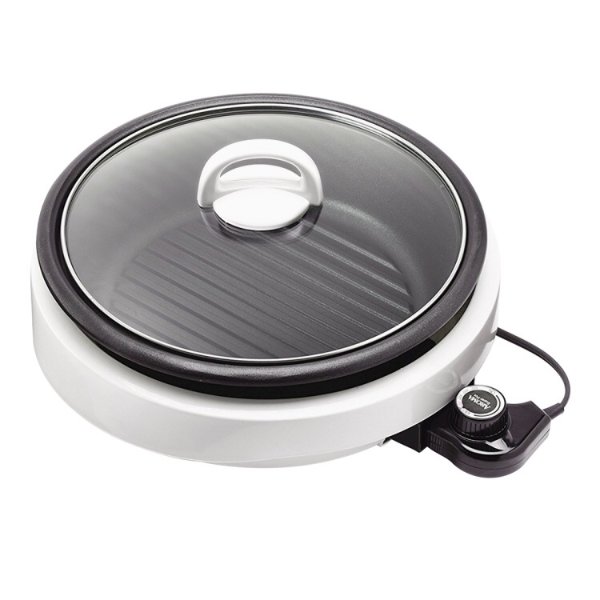AROMA 3 in 1 Hot Pot With Grillet Plate 