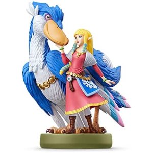 $9.99 塞尔达天空剑Amiibo - Zelda & Loftwing - The Legend of Zelda: Skyward Sword HD - Nintendo Switch : Video Games