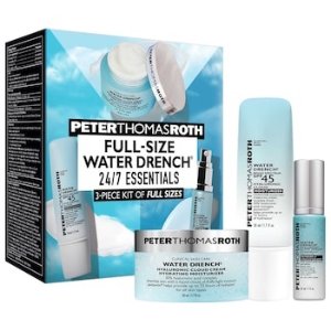 $43.20 Full-Size Water Drench® 24/7 Essentials - Peter Thomas Roth 3件套