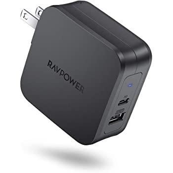 RAVPower 61W USB-C PD 3.0 Wall Charger Power