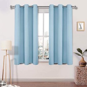 DWCN Blackout Curtains Window Room Darkening Thermal Insulated Curtains 38 x 54 inch