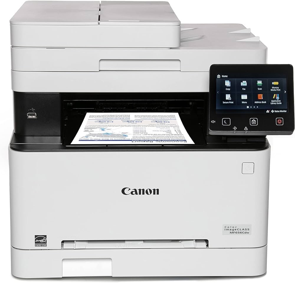 Amazon.com: Canon Color imageCLASS MF656Cdw - All in One, Duplex, Wireless Laser Printer with 3 Year Limited Warranty, White : CaNon: Office Products