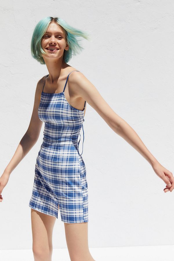 UO Lani Strappy Tie-Back Bodycon Mini Dress | Urban Outfitters连衣裙