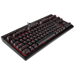 CORSAIR K63 机械键盘，樱桃红轴