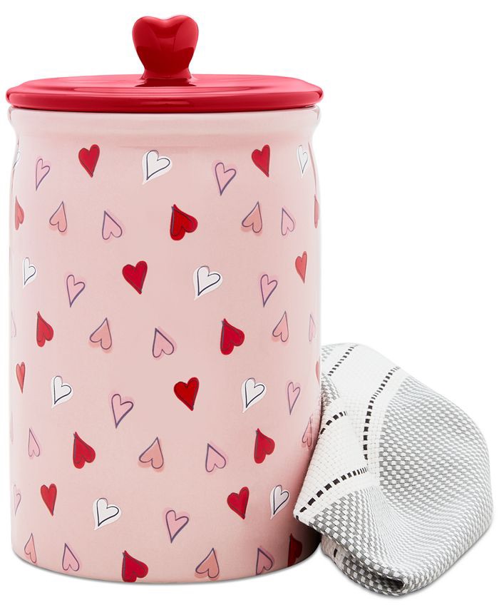 Martha Stewart 爱心储物罐Collection Heart Treat Jar, Created for Macy's & Reviews - Kitchen Gadgets - Kitchen - Macy's