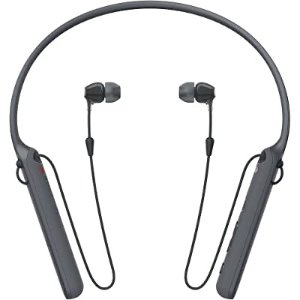 Sony - C400 Wireless Behind-Neck in Ear Headphone Black (WIC400/B)