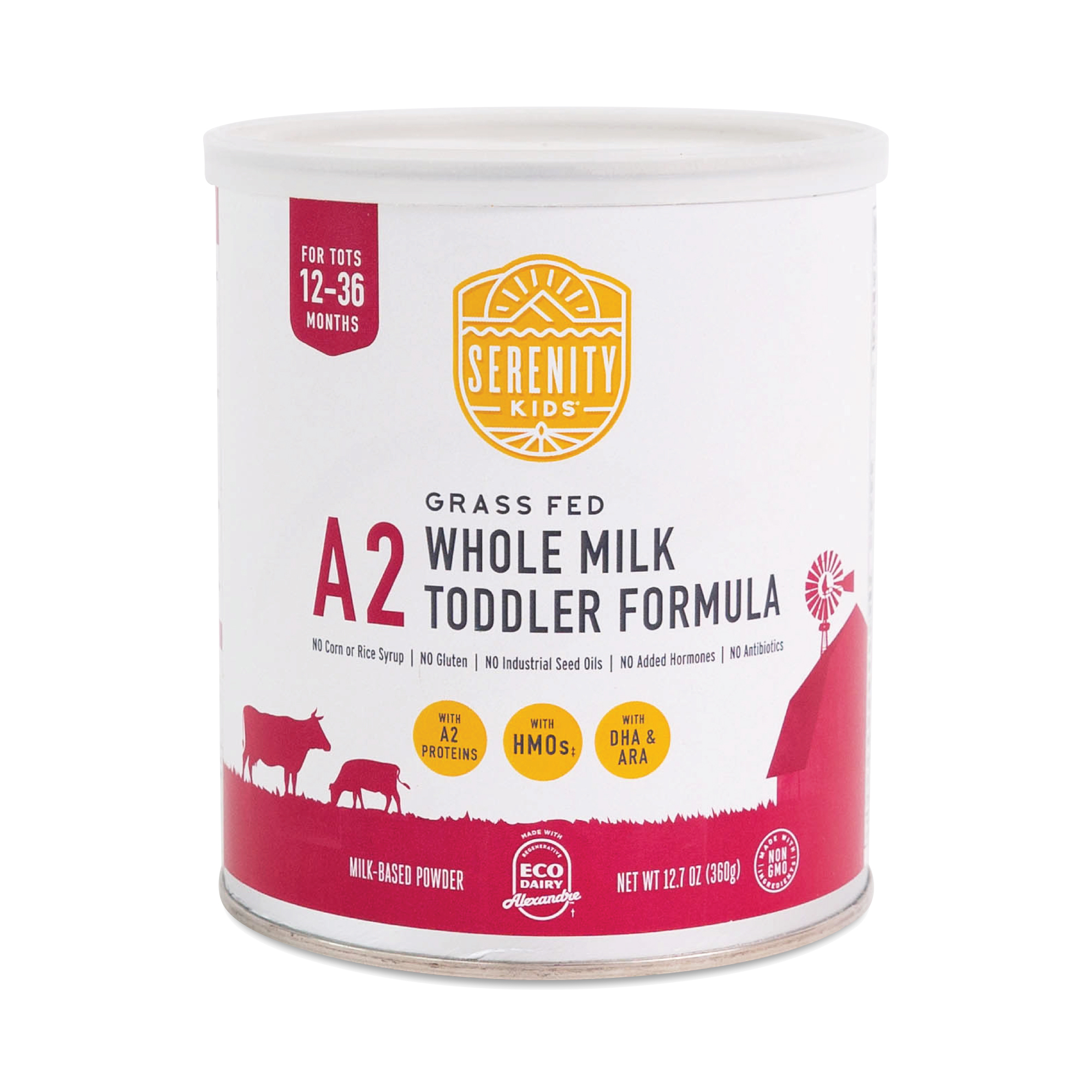 Serenity Kids Toddler Formula, Grass Fed A2 Whole Milk | Thrive Market