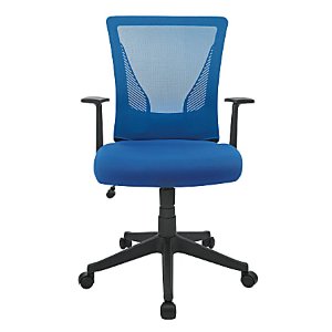 $89.99 Brenton Studio 网状中背工作椅-蓝色