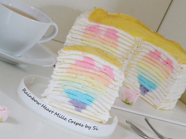 美丽彩虹---彩虹蛋糕_蛋糕_唯派蛋糕鲜花网---实体连锁配送