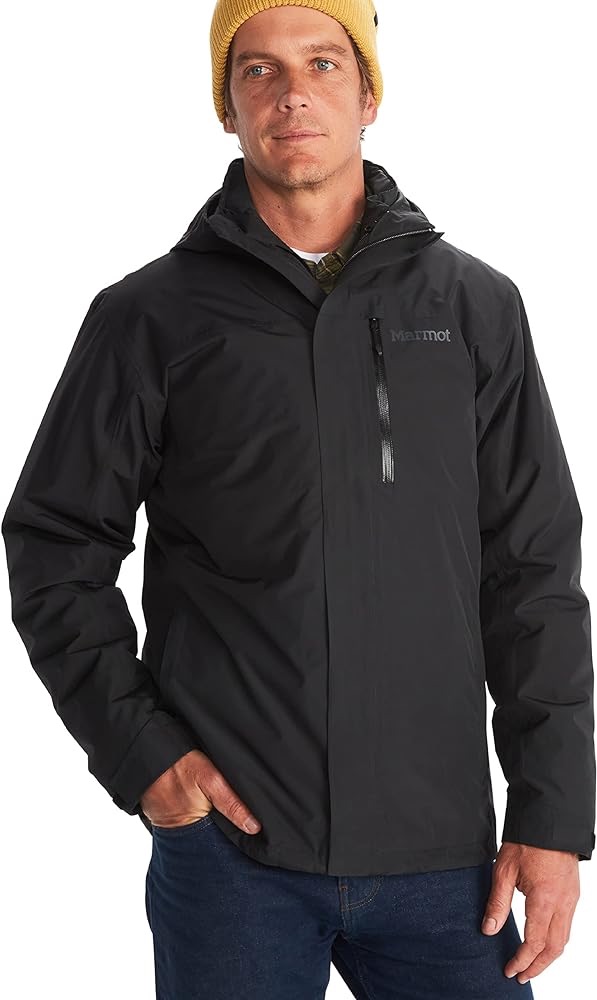 MARMOT Men's Ramble Component Jacket Rain Jacket for Men, Waterproof Jacket for Hiking, Climbing, Backpacking,Dark Jungle, Large at Amazon Men’s Clothing store