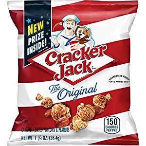 Cracker Jack  焦糖爆米花+花生 1.25oz 30包 双倍快乐