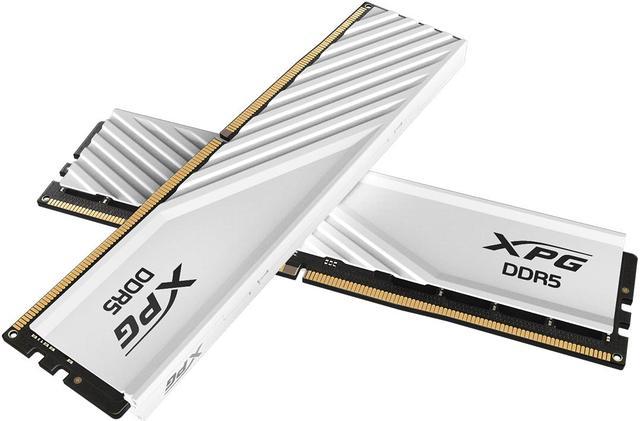 XPG Lancer Blade 32GB (2 x 16GB) 288-Pin PC RAM DDR5 6000 (PC5 48000) Desktop Memory Model AX5U6000C3016G-DTLABWH - Newegg.com