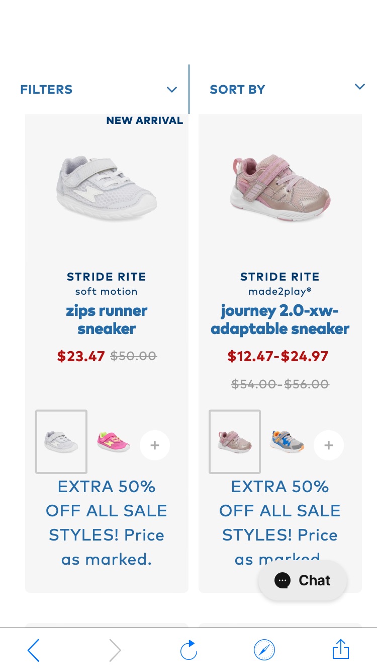 Stride Rite EXTRA 50% OFF ALL SALE STYLES!