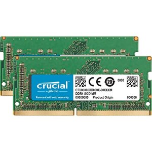 Crucial 64GB (2x32GB) DDR4 3200MHz CL22 SO-DIMM 内存