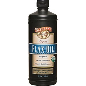 Barlean's Organic Oils High Lignan Flax Oil, 16-Ounce Bottle
