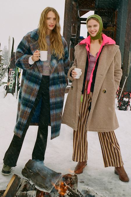 Women's Sweaters, Flannels + Sherpa Jackets外套
