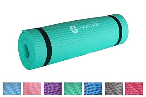 Amazon GYMENIST Thick Exercise Yoga Floor Mat