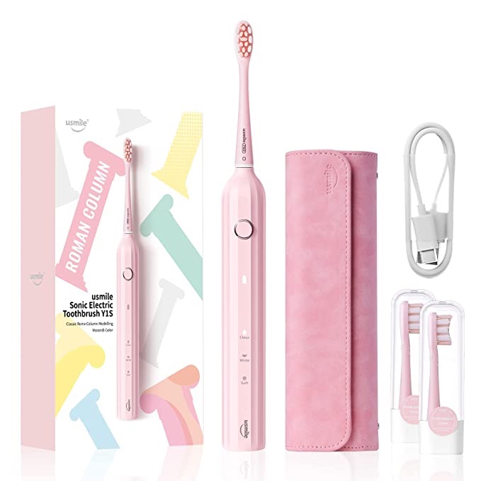 Amazon.com: usmile Electric Toothbrush, USB Rechargeable Sonic Toothbrush 成人USB充电电动牙刷