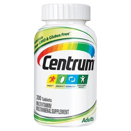 善存 200粒Centrum Adults Complete Multivitamin & Multimineral Supplement Tablets