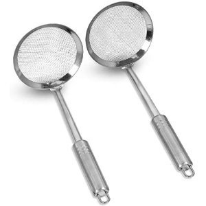 $6.96 Amazon.com: Simpli-Magic Cooking Utensils Stainless Steel, 2 Pack Bundle, 漏勺 Ladle: Kitchen & Dining