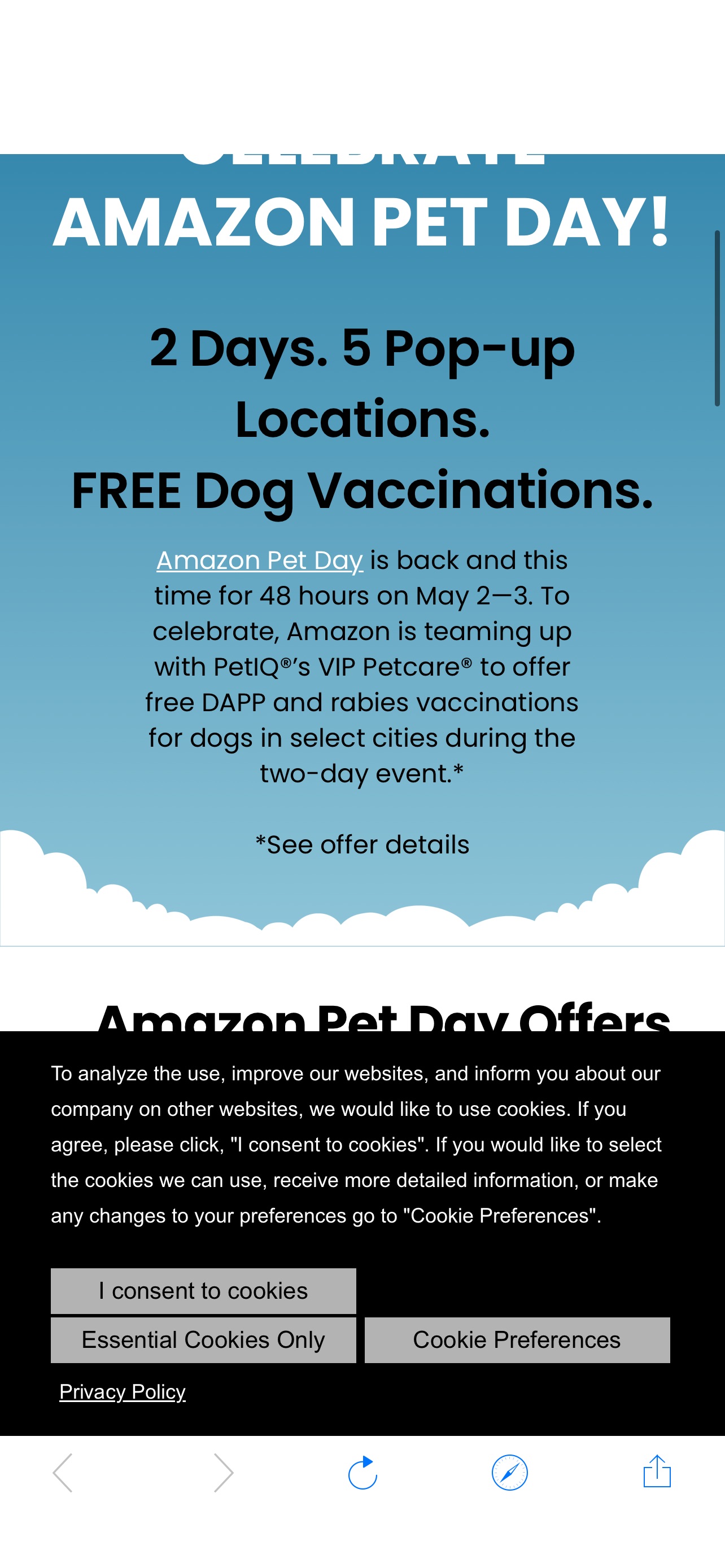 Amazon pet day 宠物日