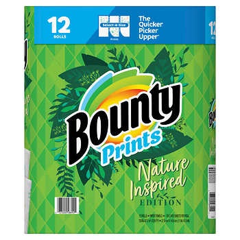 厨房纸Bounty Advanced Select-A-Size Paper Towels, 2-Ply, 110 sheets, 12-count